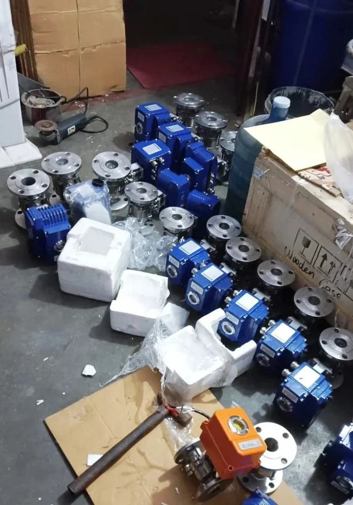 Industrial ball valves manufactured by SP Automation